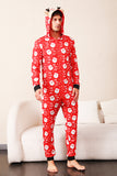 Familie Rode Kerst Claus Print Pyjama