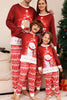 Afbeelding in Gallery-weergave laden, Rode Sneeuwpop Kerst Familie Bijpassende Pyjama Set