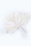 Ivory Pearls 1920s Fan met veren