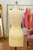 Afbeelding in Gallery-weergave laden, Strakke roze korte thuiskomst jurk met appliques
