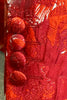 Afbeelding in Gallery-weergave laden, Red Floral Jacquard 2 Delige Heren Galapakken