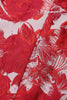 Afbeelding in Gallery-weergave laden, Rode Bloemen Jacquard 2 Delige Mannen Pakken