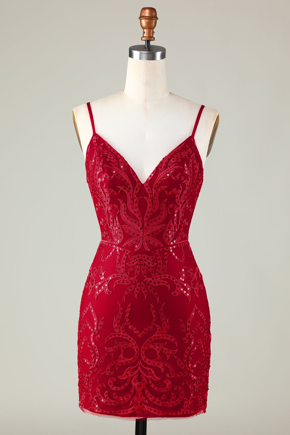 KORTE MOUWEN KNIELENGTE JURK (Red) | ® Officiële Online Shop KORTE MOUWEN KNIELENGTE JURK (Red) | ® Officiële Online Shop