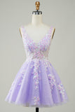Oranje A Line Glitter Homecoming Jurk met Pailletten