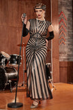 Zeemeermin Pailletten Gatsby 1920s Flapper Jurk