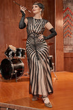 Zeemeermin Pailletten Gatsby 1920s Flapper Jurk