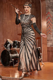 Zeemeermin Pailletten Gatsby 1920s Flapper Jurk