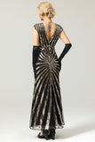 Zeemeermin Pailletten Gatsby 1920s Flapper Jurk