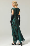 Zeemeermin Pailletten Gatsby 1920s Flapper Jurk