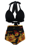 Twee stukken Halter Bikini