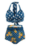 Twee stukken Halter Bikini