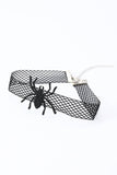 Zwarte Halloween Spider Choker