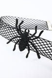 Zwarte Halloween Spider Choker