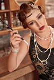 Jaren 1920 Flapper Gouden / Zilveren Accessoires Set