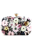 Diner Clutch met bloem