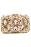 Party geborduurde clutch met kralen