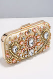 Party geborduurde clutch met kralen