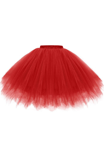 Korte Tutu Ballet Bubble Rok 50's Tulle Party Vintage Petticoat