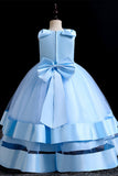 Puffy Kid's Princess Party Jurk met Bowknot