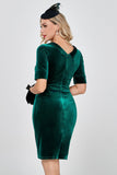 Flash-uitverkoop Fluwelen cocktailfeestjurk (1 stuk - Willekeurige stijl en kleur)
